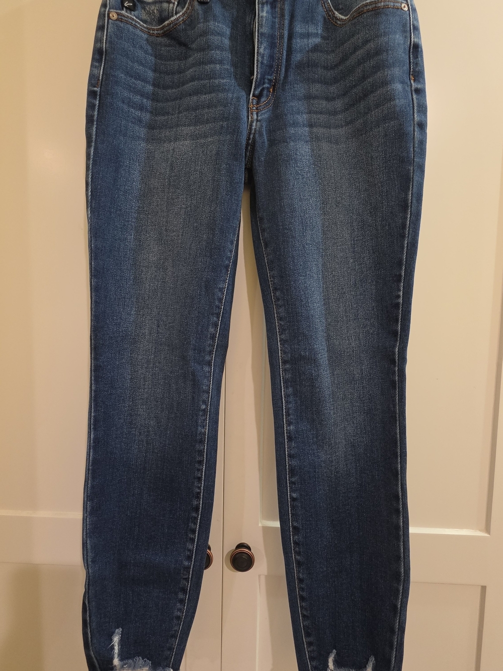KanCan Dark Wash Skinny Jeans - Blue